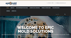 Desktop Screenshot of epicmoldsolutions.com