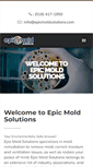 Mobile Screenshot of epicmoldsolutions.com